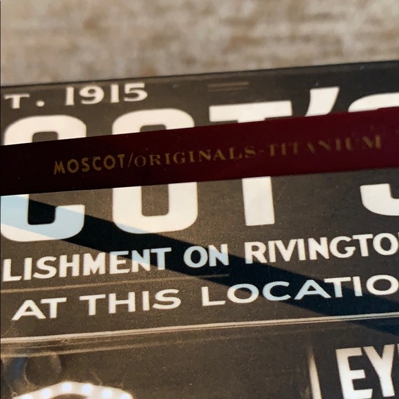 Moscot/Originals Titanium Miltzen-T Sunglasses - Picture 10 of 10